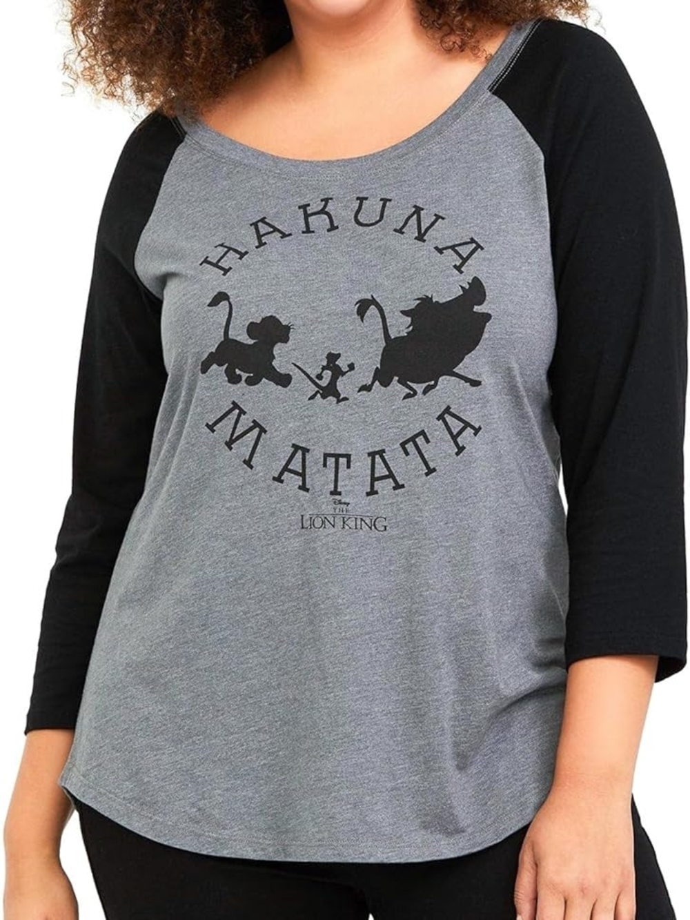Hakuna Matata The Lion King Raglan Tee - Torrid Disney 5x